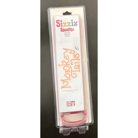 Sizzix Sizzlits Monkey Tails Font Alphabet Die Set by Stu Kilgour 38-8031 - Picture 1 of 4